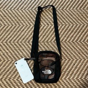 Camo north face Fanny pack